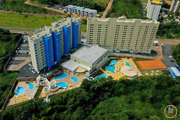Hotel Golden Dolphin Resort - Flat No Decimo Andar Quarto Com Varanda Калдас-Новас Екстер'єр фото