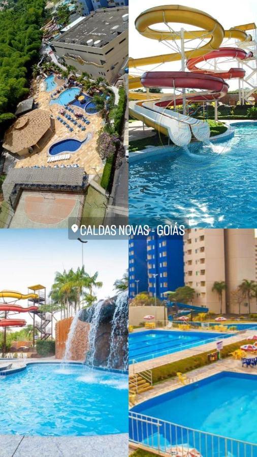 Hotel Golden Dolphin Resort - Flat No Decimo Andar Quarto Com Varanda Калдас-Новас Екстер'єр фото